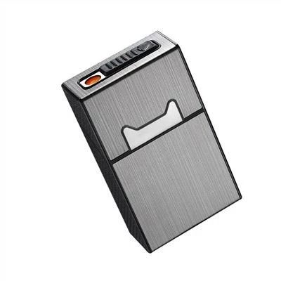 Kutija za cigarete s USB elektroničkim upaljačem