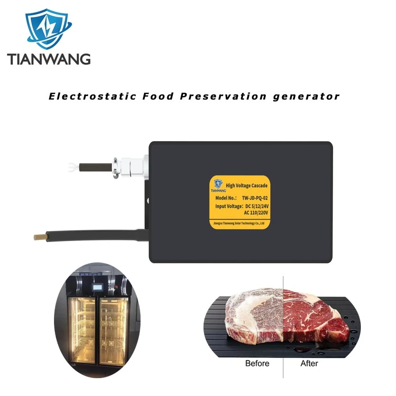 Electrostatic Food Preservation generator Electrostatic Food Preservation generator